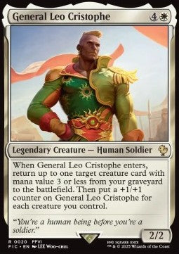 General Leo Cristophe⁣ - Commander: Magic: The Gathering - FINAL FANTASY⁣ (Rare)⁣ [20]