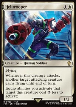 Helitrooper⁣ - Commander: Magic: The Gathering - FINAL FANTASY⁣ (Rare)⁣ [22]