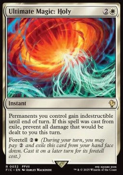 Ultimate Magic: Holy⁣ - Commander: Magic: The Gathering - FINAL FANTASY⁣ (Rare)⁣ [32]