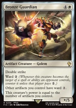 Bronze Guardian⁣ - Commander: Magic: The Gathering - FINAL FANTASY⁣ (Rare)⁣ [234]