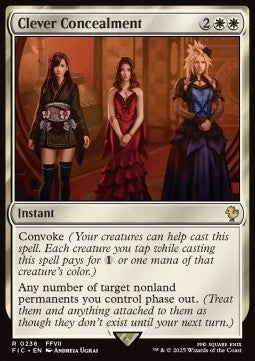 Clever Concealment⁣ - Commander: Magic: The Gathering - FINAL FANTASY⁣ (Rare)⁣ [236]