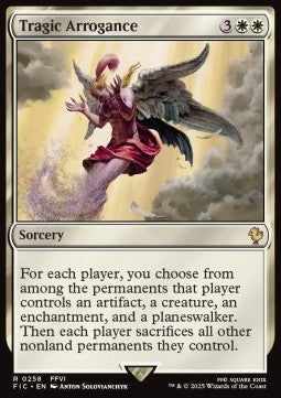 Tragic Arrogance⁣ - Commander: Magic: The Gathering - FINAL FANTASY⁣ (Rare)⁣ [258]