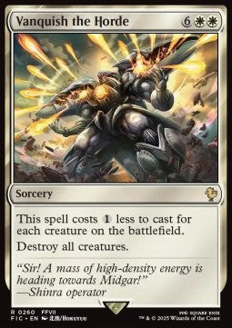 Vanquish the Horde⁣ - Commander: Magic: The Gathering - FINAL FANTASY⁣ (Rare)⁣ [260]