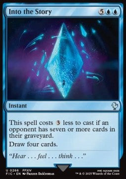 Into the Story⁣ - Commander: Magic: The Gathering - FINAL FANTASY⁣ (Uncommon)⁣ [266]