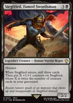 Siegfried, Famed Swordsman⁣ - Commander: Magic: The Gathering - FINAL FANTASY⁣ (Rare)⁣ [51]