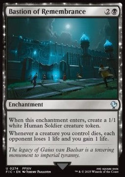 Bastion of Remembrance⁣ - Commander: Magic: The Gathering - FINAL FANTASY⁣ (Uncommon)⁣ [274]
