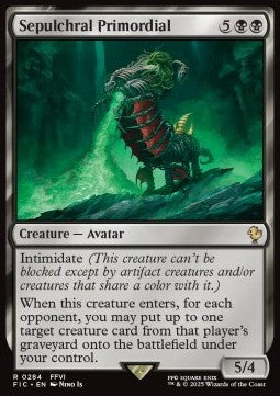 Sepulchral Primordial⁣ - Commander: Magic: The Gathering - FINAL FANTASY⁣ (Rare)⁣ [284]