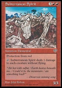 Subterranean Spirit⁣ - Mirage⁣ (Rare)