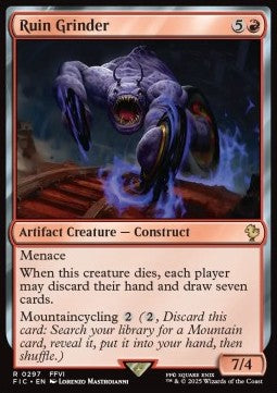 Ruin Grinder⁣ - Commander: Magic: The Gathering - FINAL FANTASY⁣ (Rare)⁣ [297]