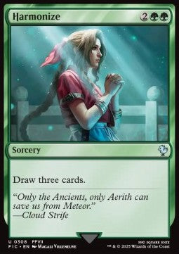Harmonize⁣ - Commander: Magic: The Gathering - FINAL FANTASY⁣ (Uncommon)⁣ [308]