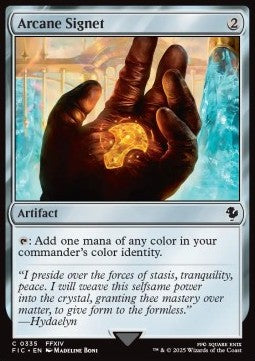 Arcane Signet (V.4)⁣ - Commander: Magic: The Gathering - FINAL FANTASY⁣ (Uncommon)⁣ [335]