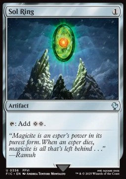 Sol Ring (V.1)⁣ - Commander: Magic: The Gathering - FINAL FANTASY⁣ (Uncommon)⁣ [356]