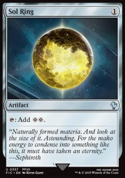 Sol Ring (V.2)⁣ - Commander: Magic: The Gathering - FINAL FANTASY⁣ (Uncommon)⁣ [357]