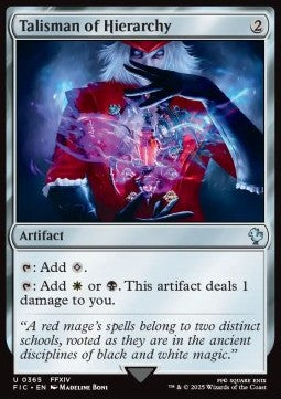 Talisman of Hierarchy⁣ - Commander: Magic: The Gathering - FINAL FANTASY⁣ (Uncommon)⁣ [365]