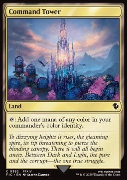 Command Tower (V.1)⁣ - Commander: Magic: The Gathering - FINAL FANTASY⁣ (Common)⁣ [382]