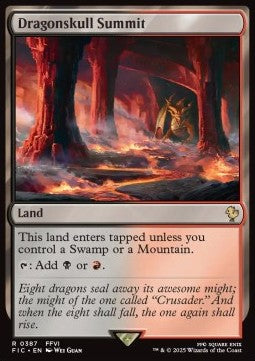 Dragonskull Summit⁣ - Commander: Magic: The Gathering - FINAL FANTASY⁣ (Rare)⁣ [387]