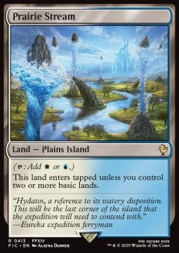 Prairie Stream⁣ - Commander: Magic: The Gathering - FINAL FANTASY⁣ (Rare)⁣ [413]