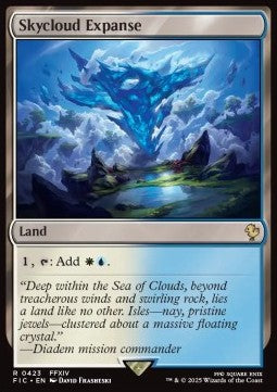 Skycloud Expanse⁣ - Commander: Magic: The Gathering - FINAL FANTASY⁣ (Rare)⁣ [423]