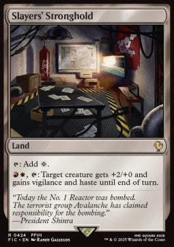 Slayers' Stronghold⁣ - Commander: Magic: The Gathering - FINAL FANTASY⁣ (Rare)⁣ [424]