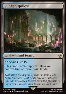 Sunken Hollow⁣ - Commander: Magic: The Gathering - FINAL FANTASY⁣ (Rare)⁣ [429]