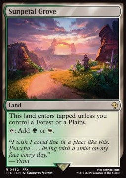 Sunpetal Grove⁣ - Commander: Magic: The Gathering - FINAL FANTASY⁣ (Rare)⁣ [432]