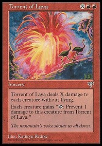 Torrent of Lava⁣ - Mirage⁣ (Rare)