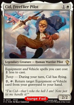 Cid, Freeflier Pilot⁣ - Commander: Magic: The Gathering - FINAL FANTASY: Collector's Edition⁣ (Rare)⁣ [13]