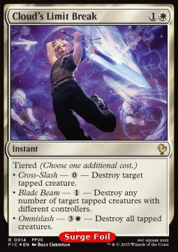 Cloud's Limit Break⁣ - Commander: Magic: The Gathering - FINAL FANTASY: Collector's Edition⁣ (Rare)⁣ [14]