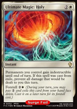 Ultimate Magic: Holy⁣ - Commander: Magic: The Gathering - FINAL FANTASY: Collector's Edition⁣ (Rare)⁣ [32]