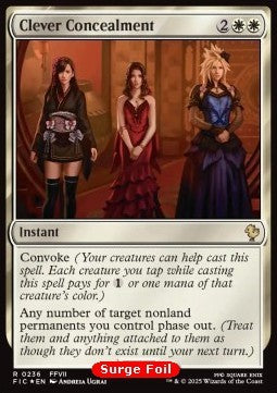 Clever Concealment⁣ - Commander: Magic: The Gathering - FINAL FANTASY: Collector's Edition⁣ (Rare)⁣ [236]