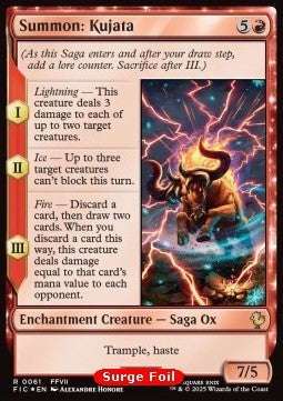 Summon: Kujata⁣ - Commander: Magic: The Gathering - FINAL FANTASY: Collector's Edition⁣ (Rare)⁣ [61]
