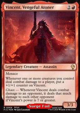 Vincent, Vengeful Atoner⁣ - Commander: Magic: The Gathering - FINAL FANTASY: Collector's Edition⁣ (Rare)⁣ [64]