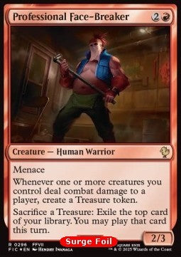 Professional Face-Breaker⁣ - Commander: Magic: The Gathering - FINAL FANTASY: Collector's Edition⁣ (Rare)⁣ [296]