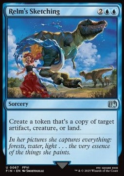 Relm's Sketching⁣ - Magic: The Gathering - FINAL FANTASY⁣ (Uncommon)⁣ [67]