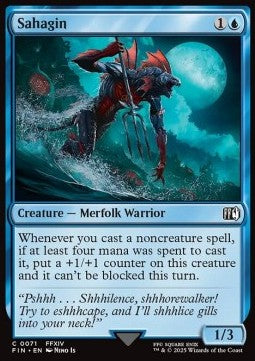 Sahagin⁣ - Magic: The Gathering - FINAL FANTASY⁣ (Common)⁣ [71]