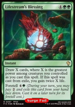 Lifestream's Blessing⁣ - Commander: Magic: The Gathering - FINAL FANTASY: Collector's Edition⁣ (Rare)⁣ [67]