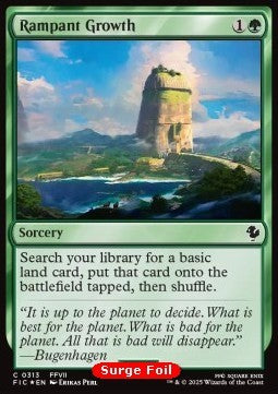 Rampant Growth⁣ - Commander: Magic: The Gathering - FINAL FANTASY: Collector's Edition⁣ (Common)⁣ [313]