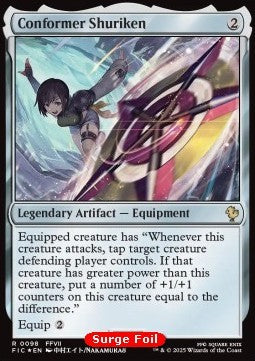 Conformer Shuriken⁣ - Commander: Magic: The Gathering - FINAL FANTASY: Collector's Edition⁣ (Rare)⁣ [98]