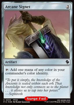 Arcane Signet (V.2)⁣ - Commander: Magic: The Gathering - FINAL FANTASY: Collector's Edition⁣ (Common)⁣ [333]