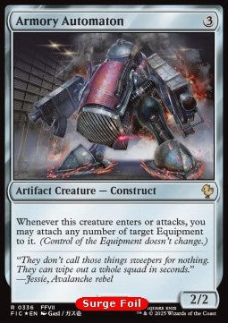 Armory Automaton⁣ - Commander: Magic: The Gathering - FINAL FANTASY: Collector's Edition⁣ (Rare)⁣ [336]