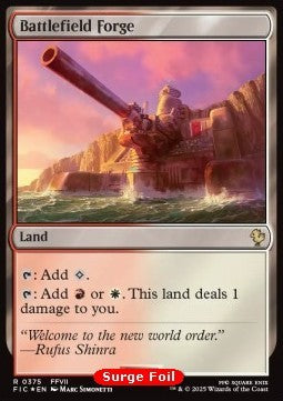 Battlefield Forge⁣ - Commander: Magic: The Gathering - FINAL FANTASY: Collector's Edition⁣ (Rare)⁣ [375]