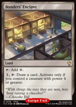 Bonders' Enclave⁣ - Commander: Magic: The Gathering - FINAL FANTASY: Collector's Edition⁣ (Rare)⁣ [376]