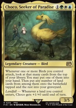 Choco, Seeker of Paradise⁣ - Magic: The Gathering - FINAL FANTASY⁣ (Rare)⁣ [215]