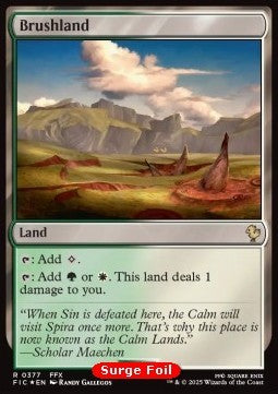 Brushland⁣ - Commander: Magic: The Gathering - FINAL FANTASY: Collector's Edition⁣ (Rare)⁣ [377]