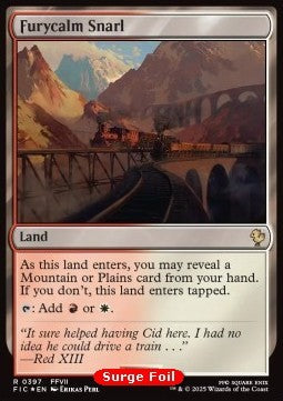 Furycalm Snarl⁣ - Commander: Magic: The Gathering - FINAL FANTASY: Collector's Edition⁣ (Rare)⁣ [397]