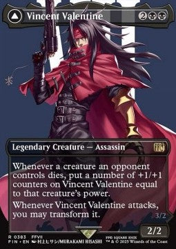 Vincent Valentine // Galian Beast (V.1)⁣ - Magic: The Gathering - FINAL FANTASY: Extras⁣ (Rare)⁣ [383]