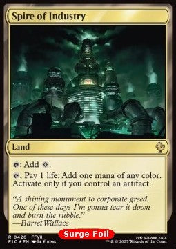 Spire of Industry⁣ - Commander: Magic: The Gathering - FINAL FANTASY: Collector's Edition⁣ (Rare)⁣ [426]