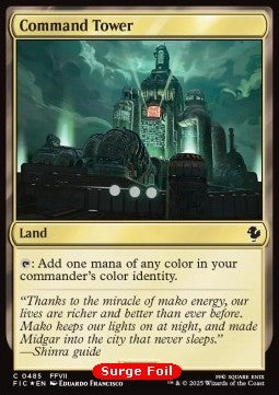 Command Tower (V.3)⁣ - Commander: Magic: The Gathering - FINAL FANTASY: Collector's Edition⁣ (Common)⁣ [485]