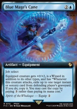 Blue Mage's Cane⁣ - Commander: Magic: The Gathering - FINAL FANTASY: Extras⁣ (Rare)⁣ [112]