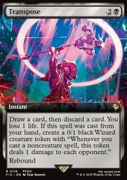 Transpose⁣ - Commander: Magic: The Gathering - FINAL FANTASY: Extras⁣ (Rare)⁣ [119]